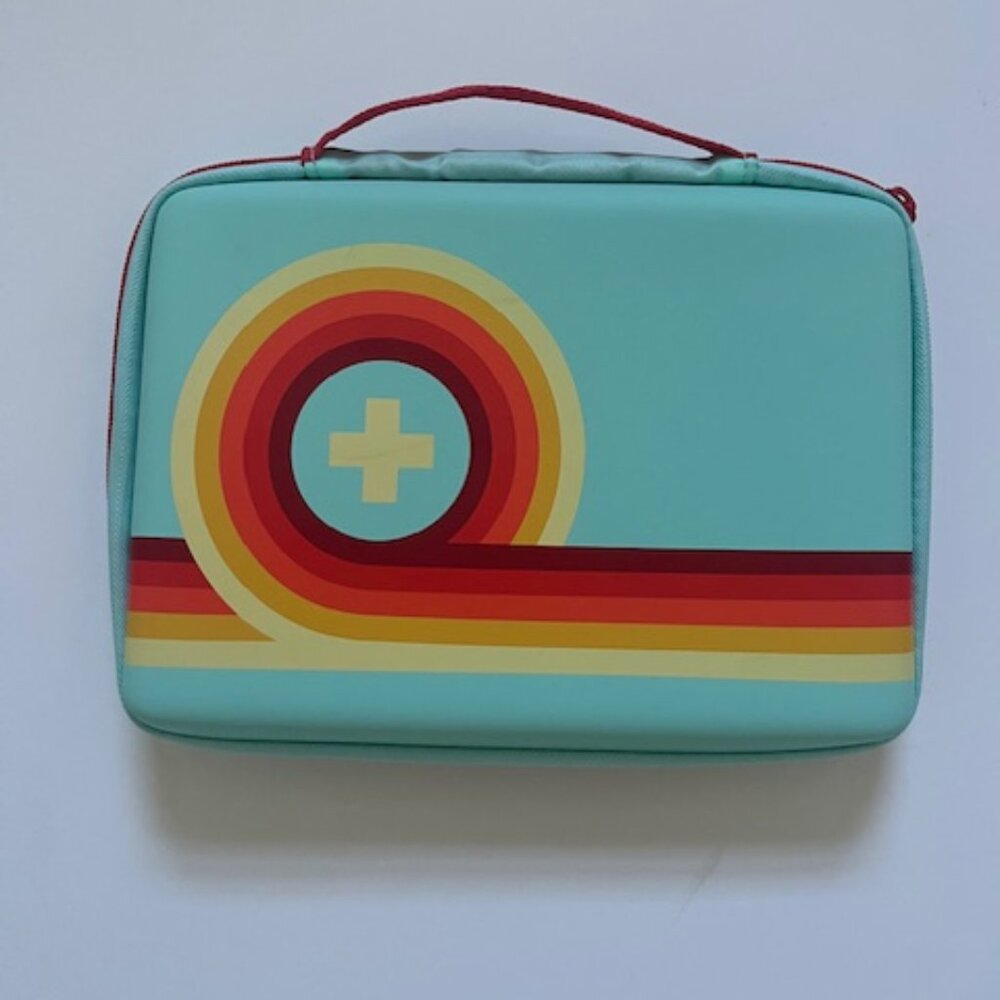 Colorful medical kit